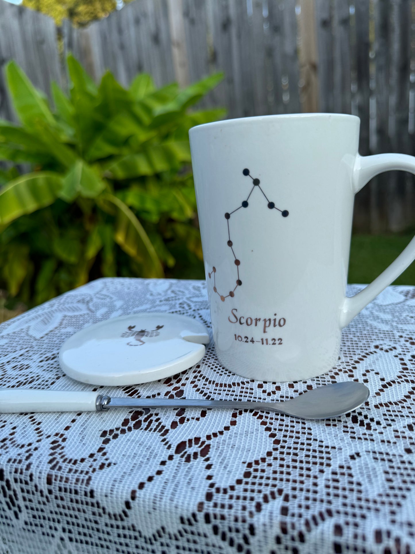 Scorpio Constellation Mug Set