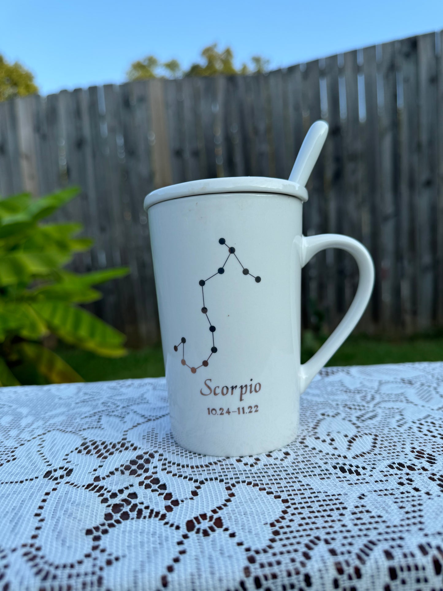 Scorpio Constellation Mug Set